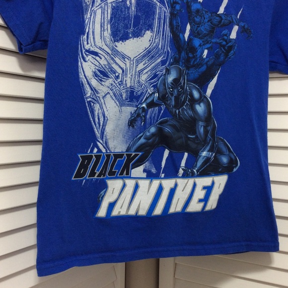 Marvel Avengers Black Panther Tshirt Boys Sz XS - Picture 4 of 8